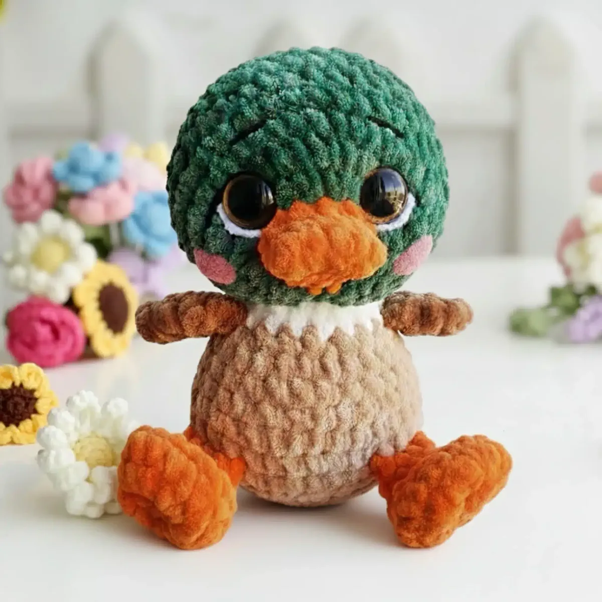 Amigurumi Duckling Crochet Pattern: Plush Yarn Free Tutorial
