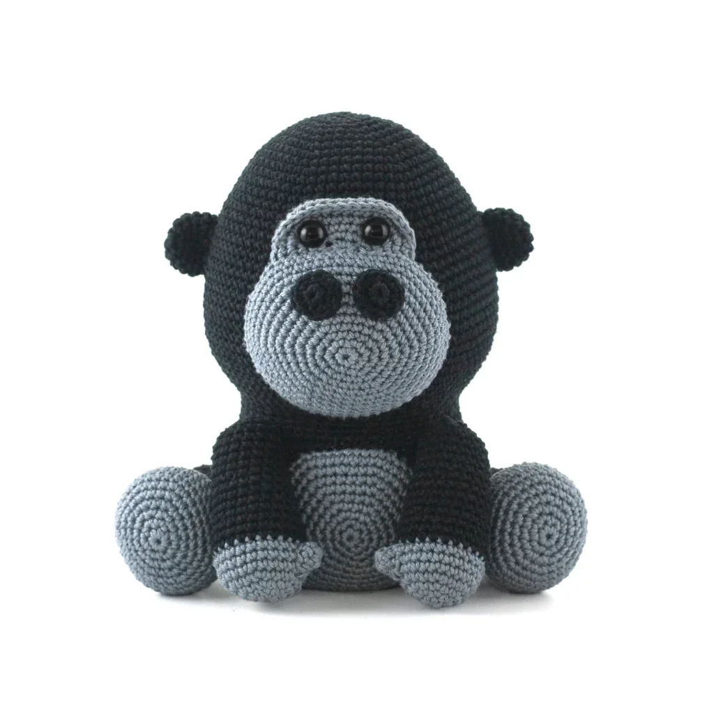 Bonzo the Gorilla: Free Amigurumi Crochet Pattern