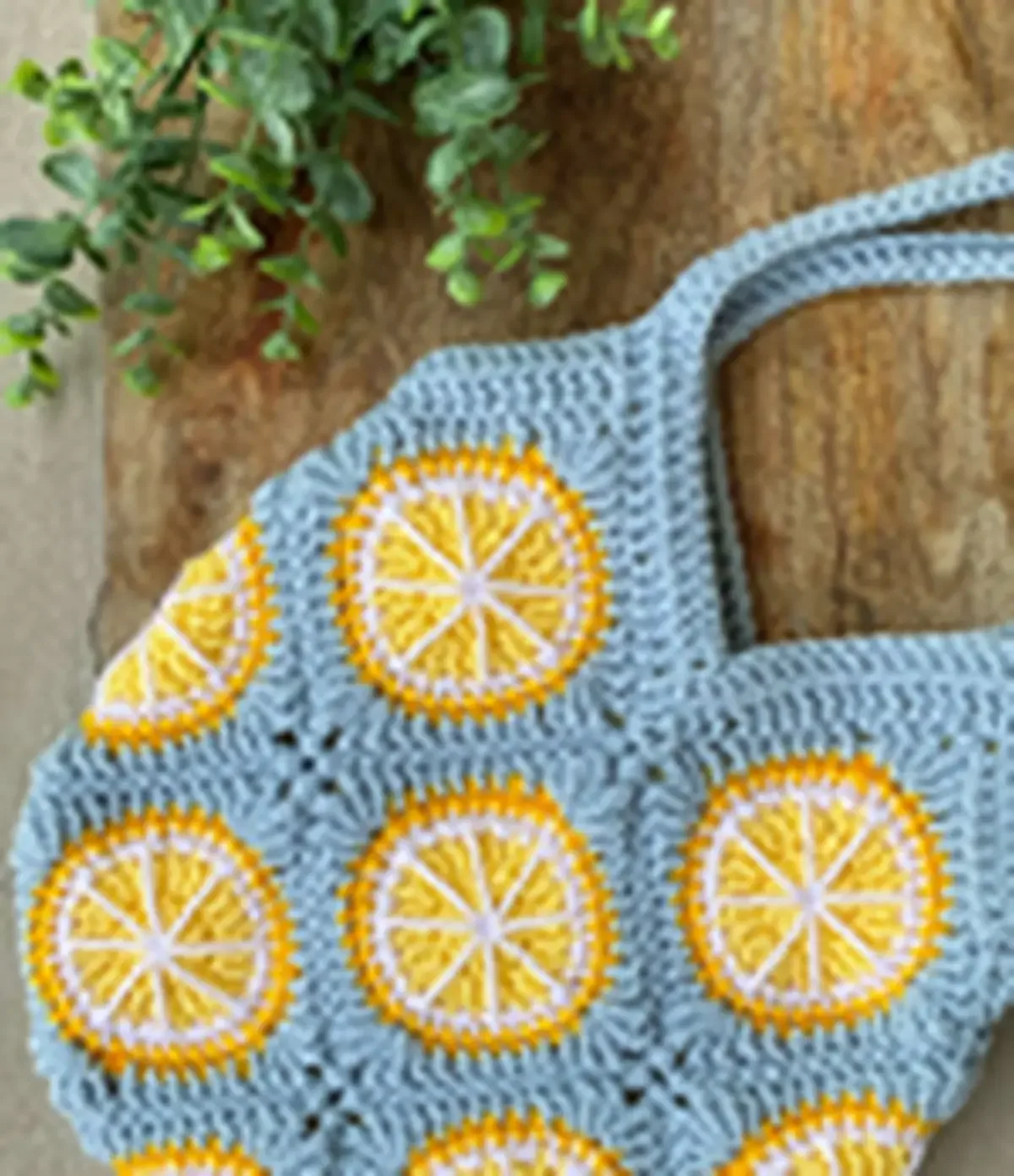 Brighten Your Day with the Citrus Tote Bag Crochet Pattern