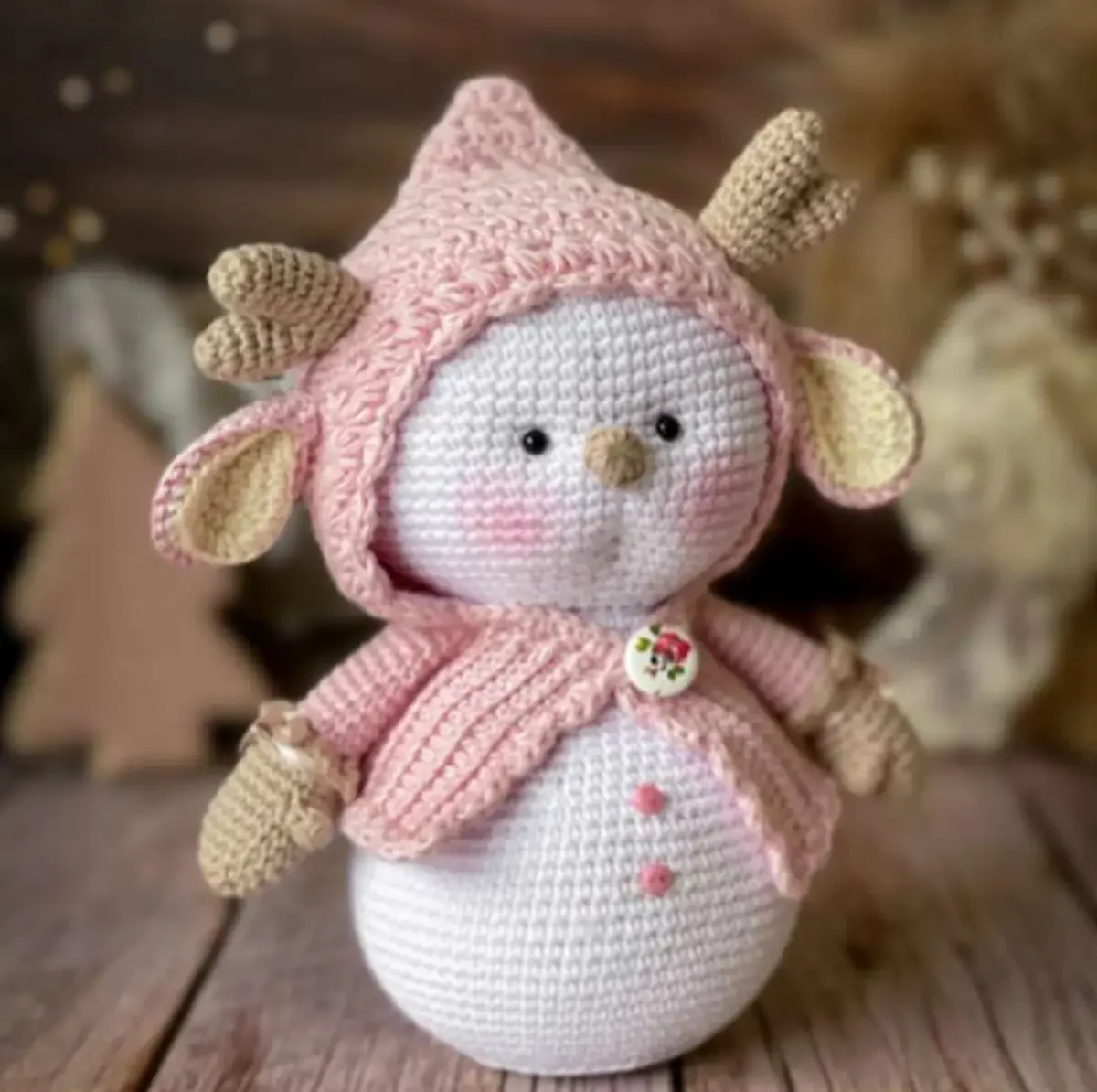 Cute Snowman Amigurumi Pattern for Cozy Crochet