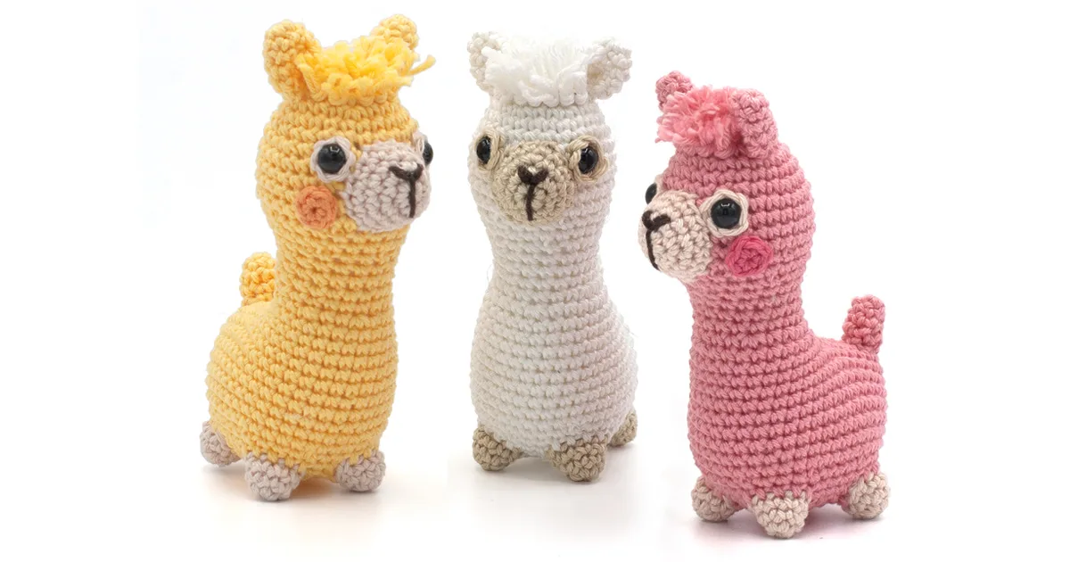 Create a Cozy Alpaca with This Free Crochet Pattern