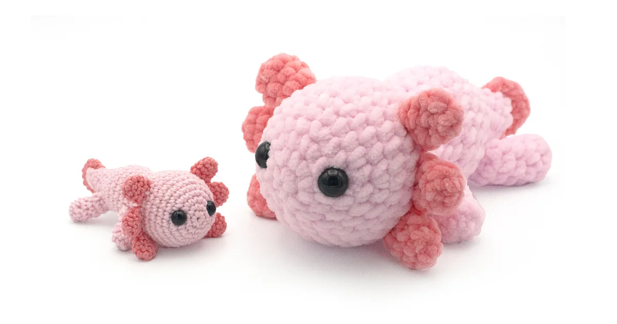 Charming Axolotl Amigurumi: Your Free Crochet Companion