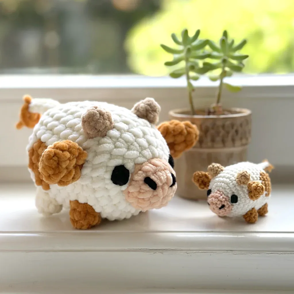 Free Cow Amigurumi Pattern
