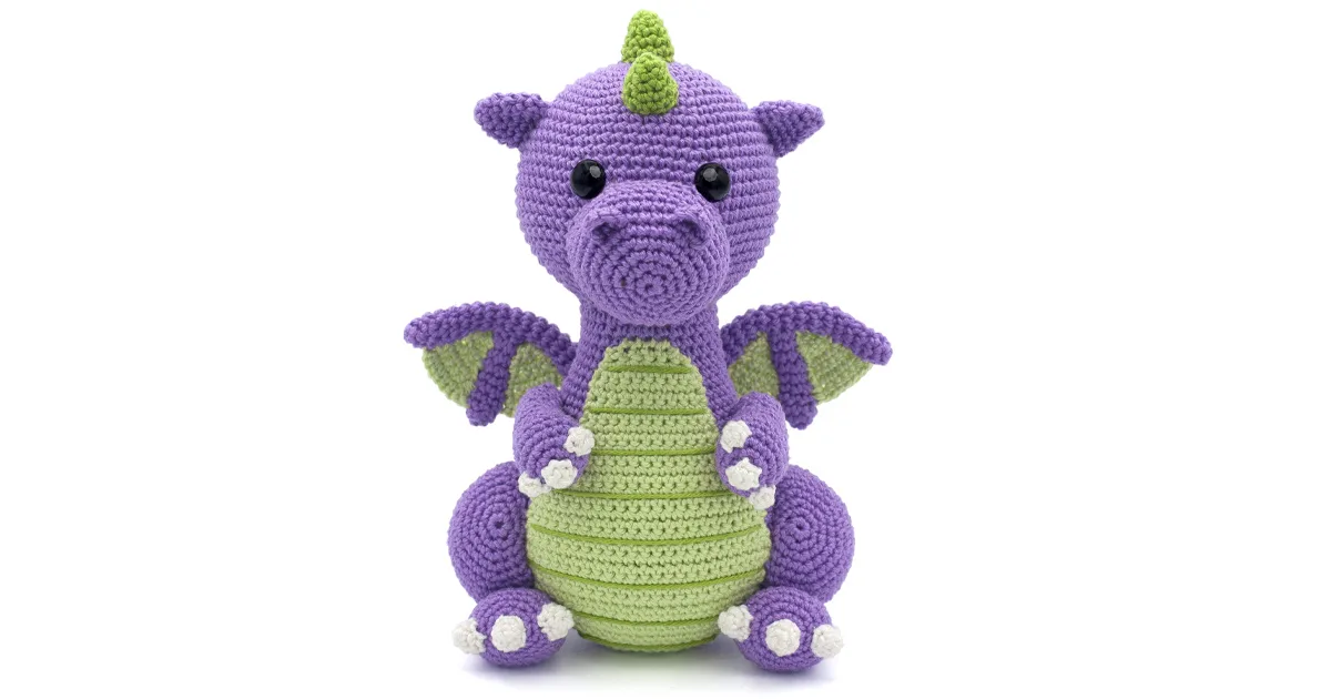 Create an Enchanting Dragon with This Free Crochet Pattern