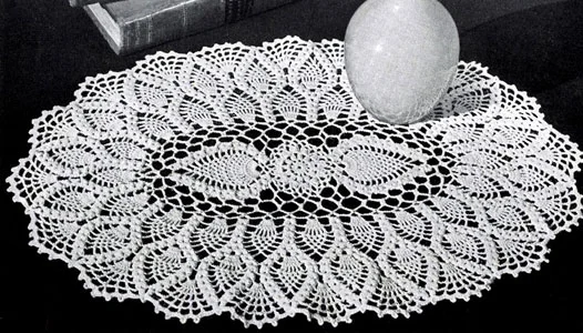Create an Elegant Oval Pineapple Doily with Crochet Expertise