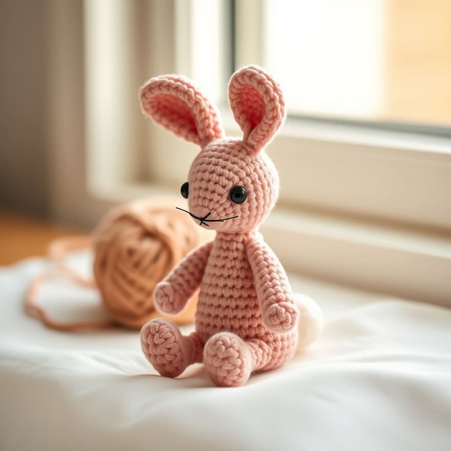 Cover of Cloud Bunny — beginner amigurumi